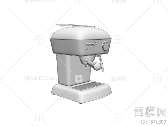 厨房家电 咖啡机3D模型下载【ID:1576353】