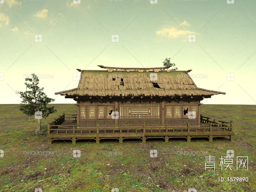 老房子3D模型下载【ID:1579890】