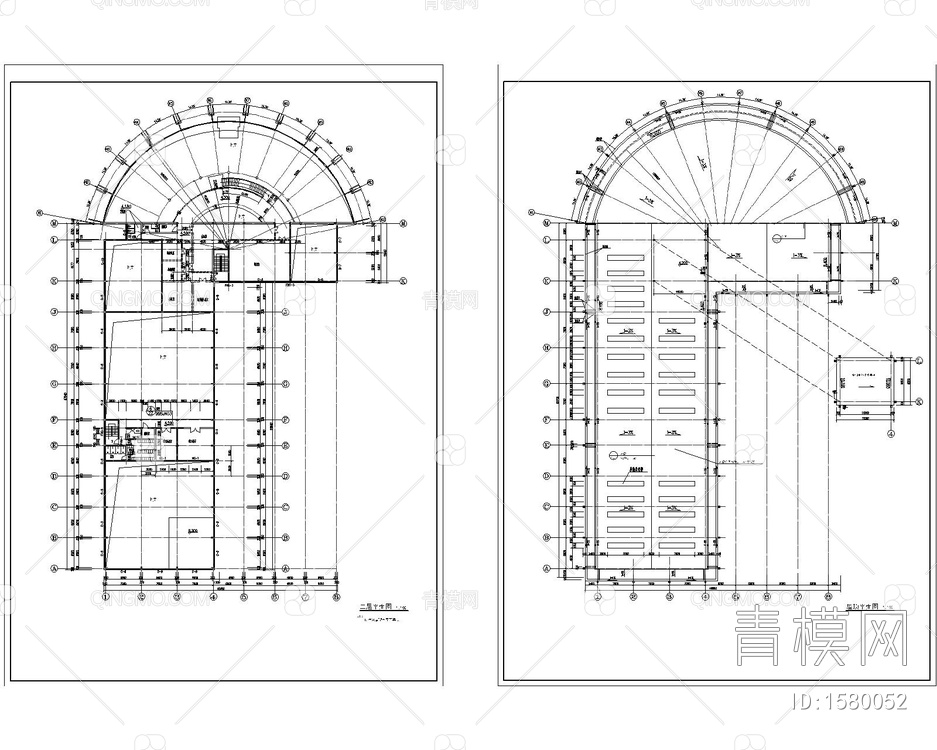 4s店建筑图cad图【ID:1580052】