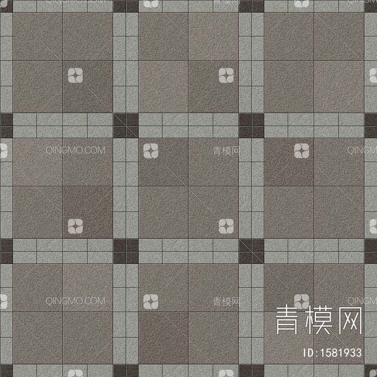 高清室外地面石材地砖广场砖贴图下载【ID:1581933】