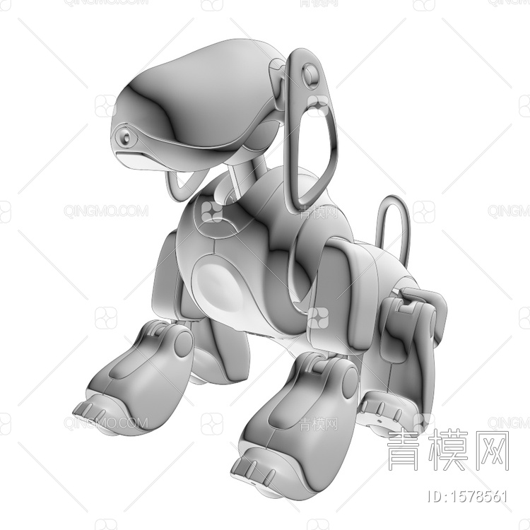 机器狗3D模型下载【ID:1578561】