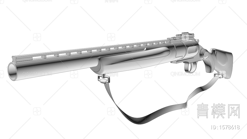 步枪3D模型下载【ID:1578618】