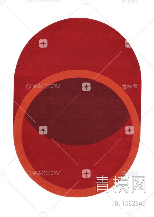 红色几何地毯贴图下载【ID:1582845】