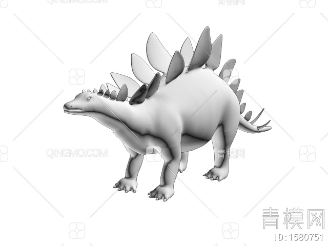 远古生物 恐龙3D模型下载【ID:1580751】