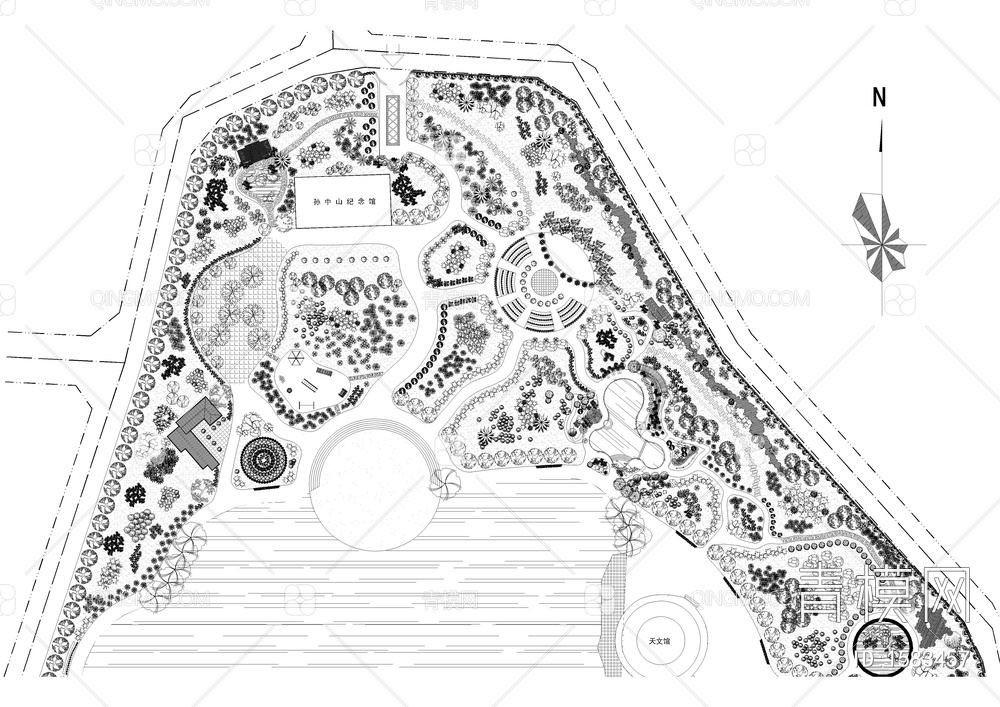儿童公园规划CAD图【ID:1583457】