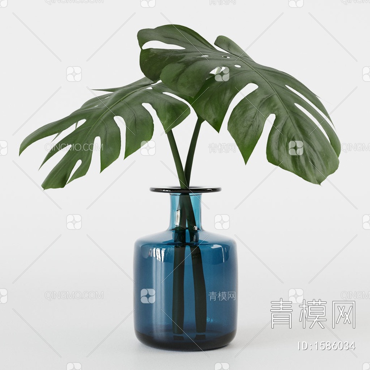 花瓶植物3D模型下载【ID:1586034】