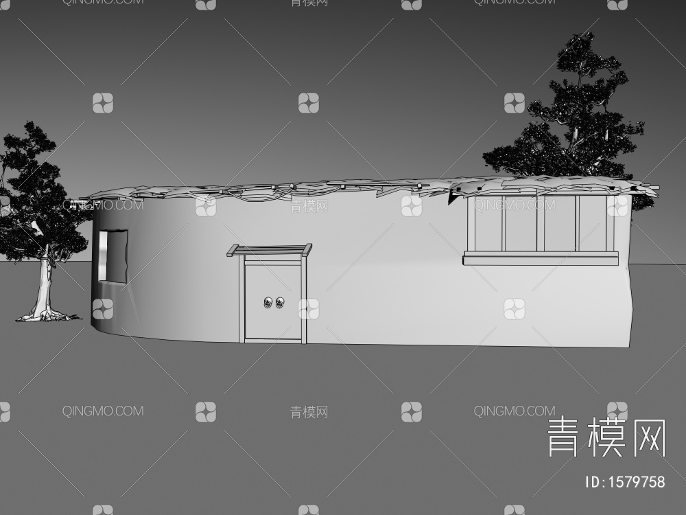 老房子3D模型下载【ID:1579758】