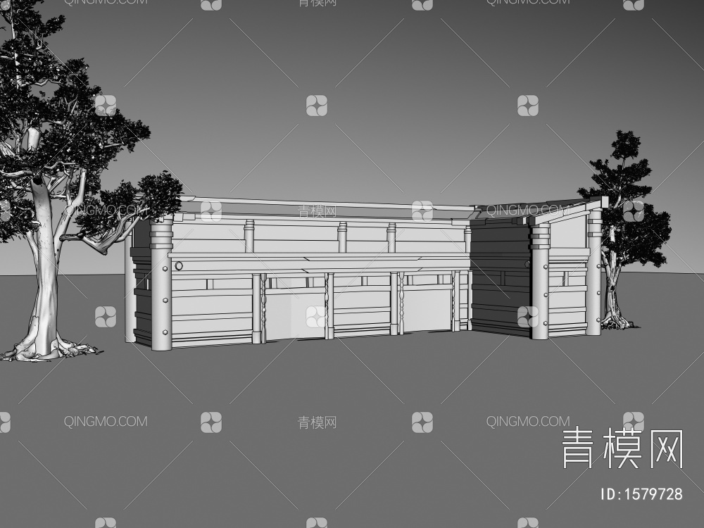 老房子3D模型下载【ID:1579728】