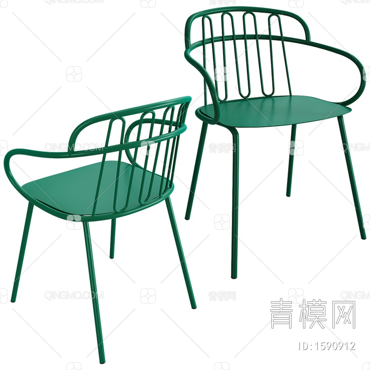 单椅3D模型下载【ID:1590912】