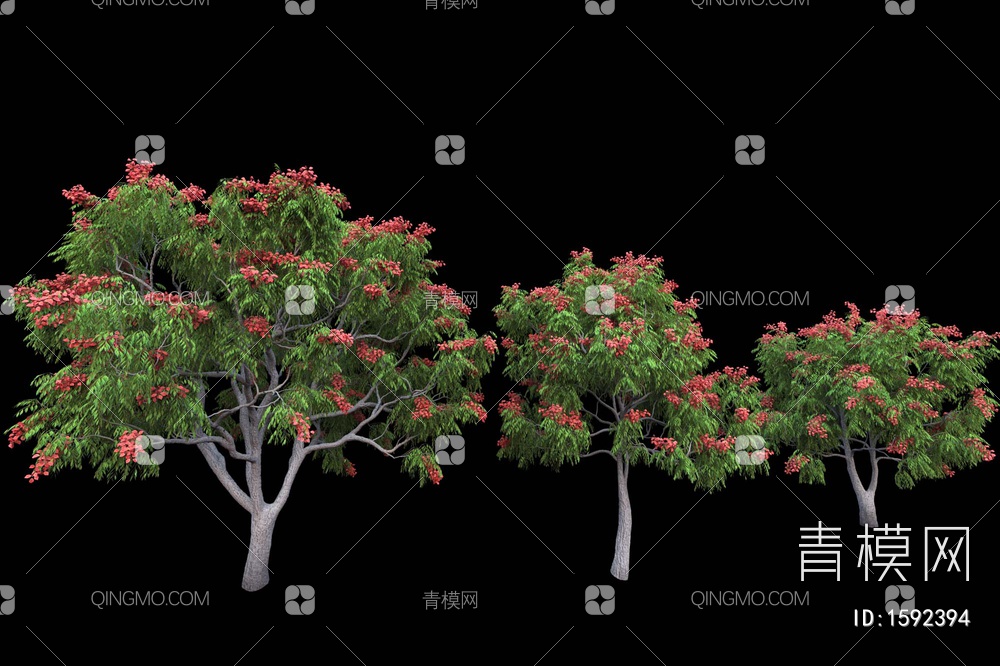 景观树3D模型下载【ID:1592394】
