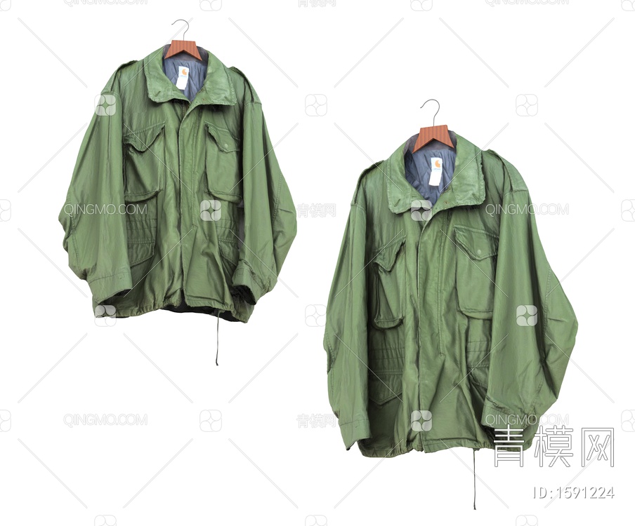 生活用品 衣服外套3D模型下载【ID:1591224】