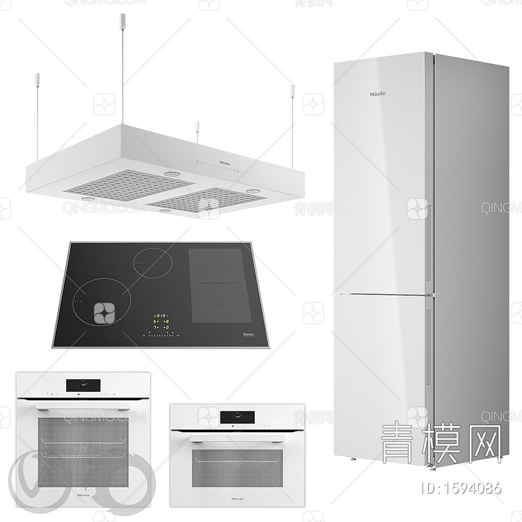 厨房电器3D模型下载【ID:1594086】