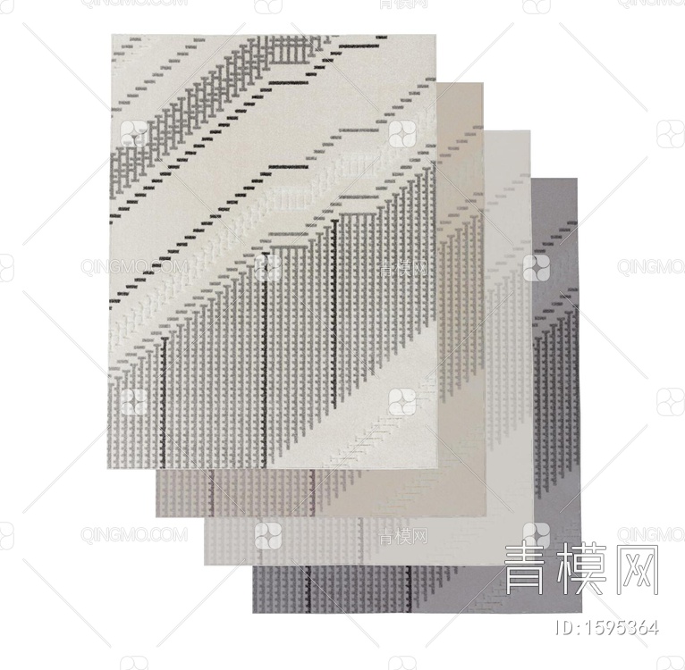 Poliform 方形布艺地毯SU模型下载【ID:1595364】
