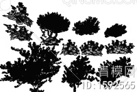 灌木丛3D模型下载【ID:1592565】
