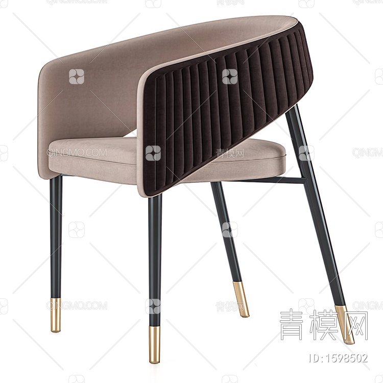 餐椅3D模型下载【ID:1598502】