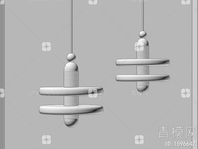 创意小吊灯3D模型下载【ID:1596642】