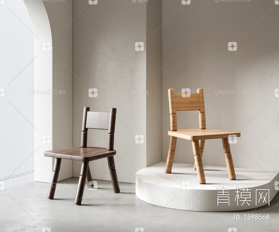 单椅3D模型下载【ID:1598568】