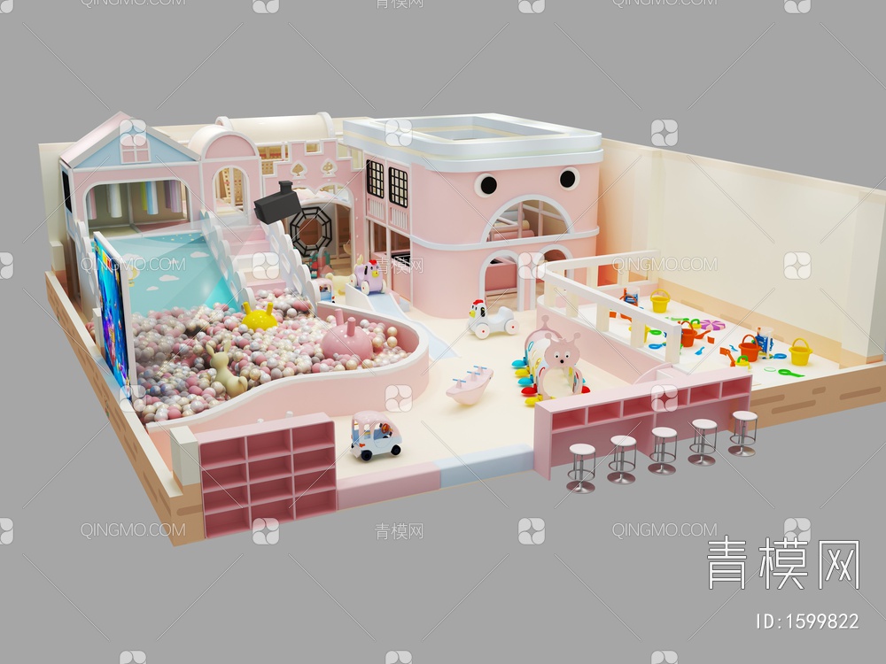 儿童乐园3D模型下载【ID:1599822】