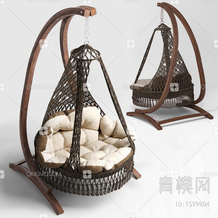吊椅3D模型下载【ID:1599804】