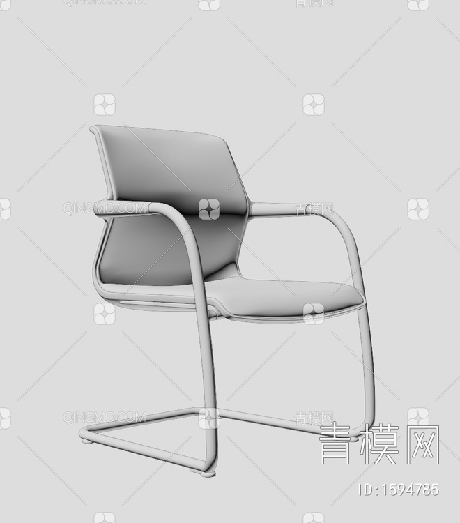 办公椅3D模型下载【ID:1594785】