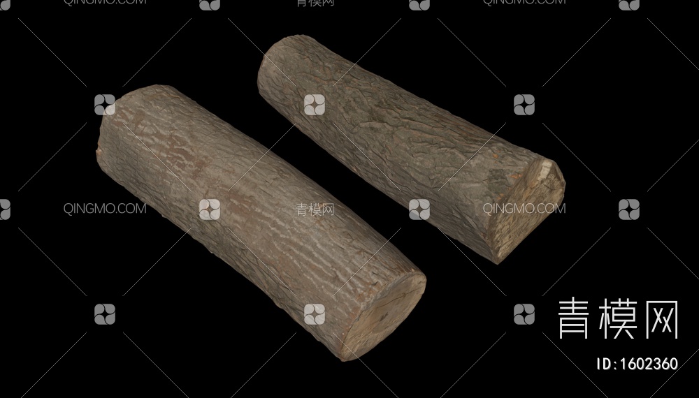 木头 树杆 木材 木柴 木棍SU模型下载【ID:1602360】
