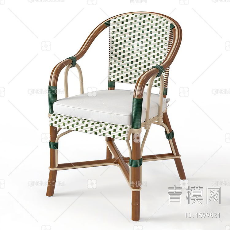 休闲椅3D模型下载【ID:1599831】