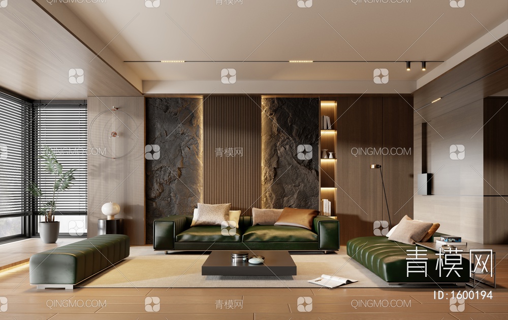 Minotti 米洛提 客厅SU模型下载【ID:1600194】