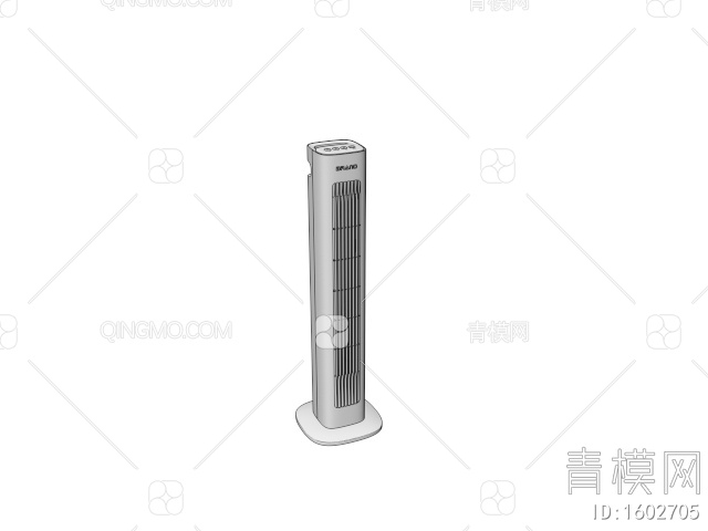 生活家电 电风扇塔扇3D模型下载【ID:1602705】