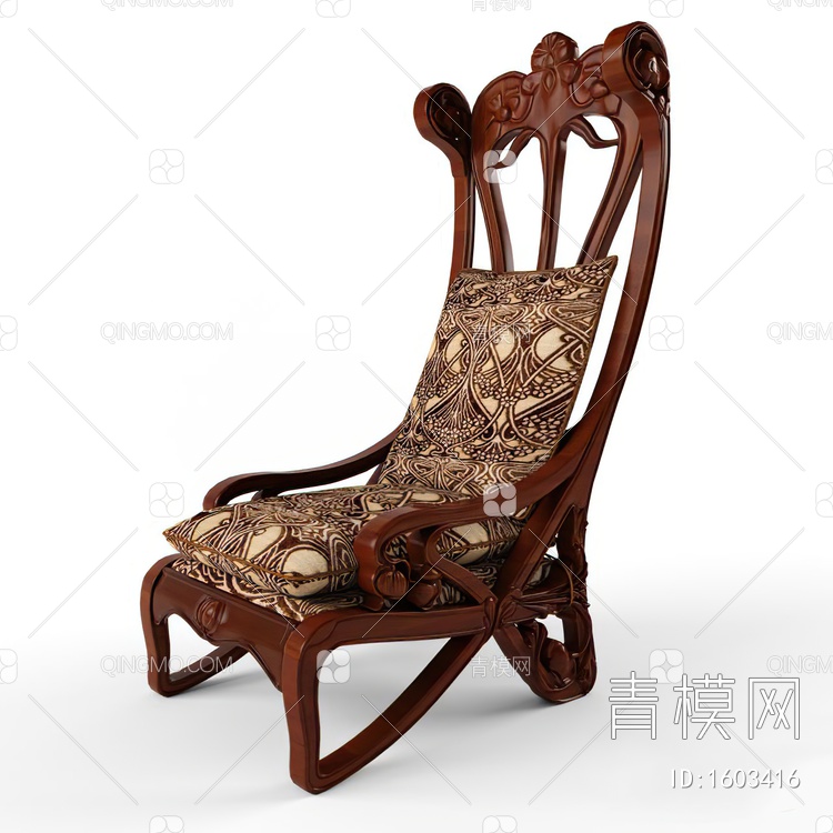 休闲椅3D模型下载【ID:1603416】