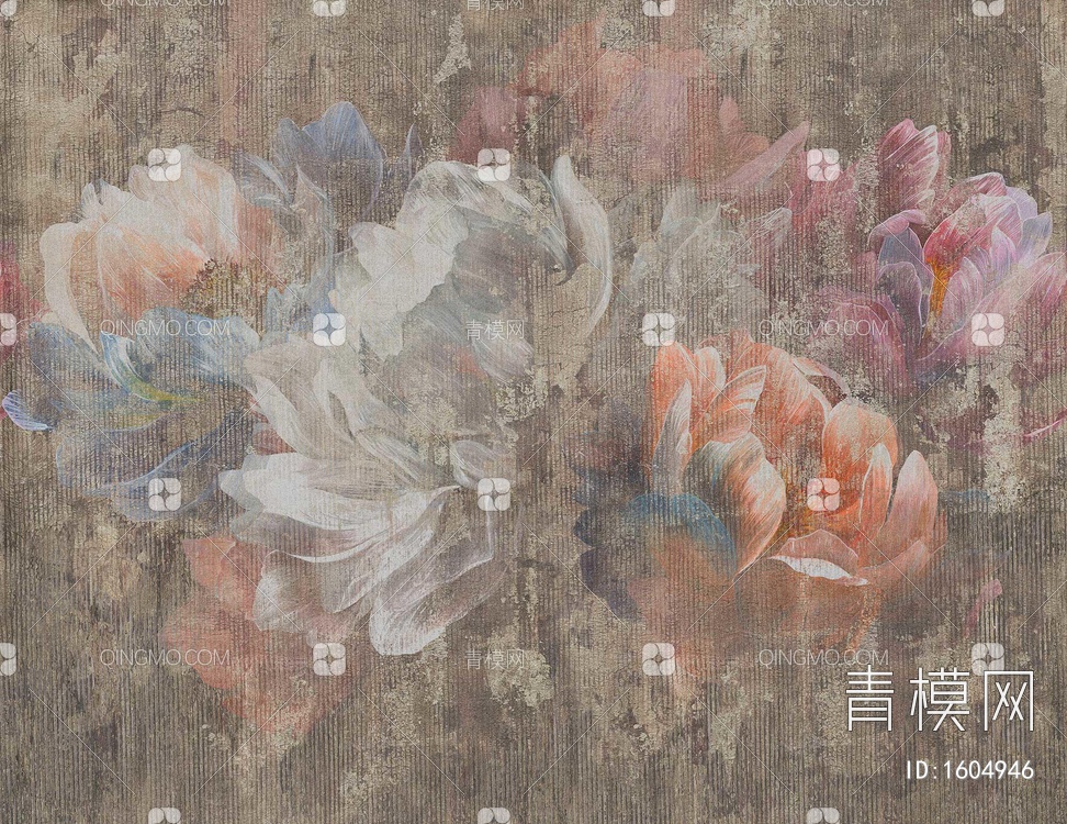 花卉壁纸贴图下载【ID:1604946】
