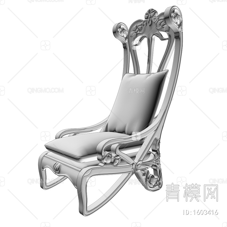 休闲椅3D模型下载【ID:1603416】