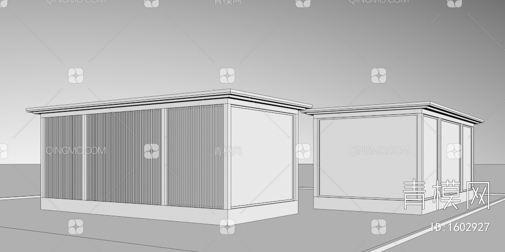 休闲室3D模型下载【ID:1602927】