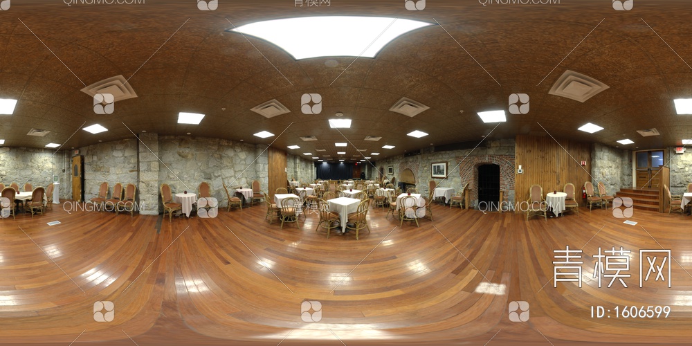 室内餐厅HDR全景贴图贴图下载【ID:1606599】