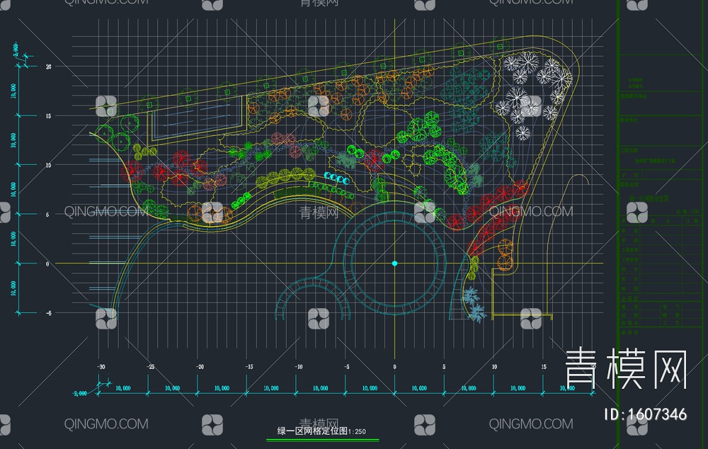 27套精品广场公园景观CAD图纸【ID:1607346】