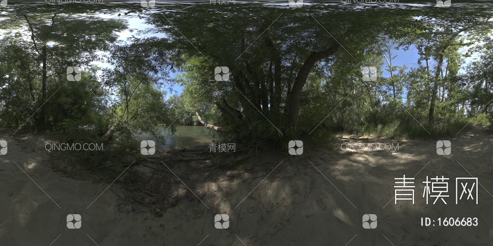 户外森林HDR贴图贴图下载【ID:1606683】