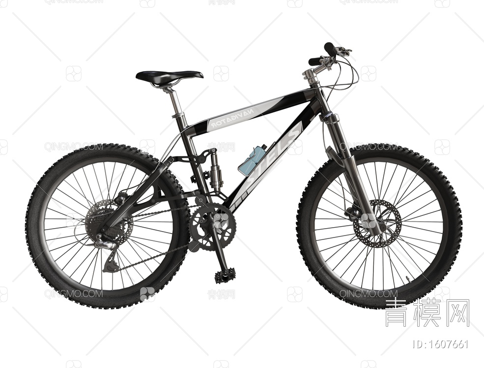 山地自行车3D模型下载【ID:1607661】