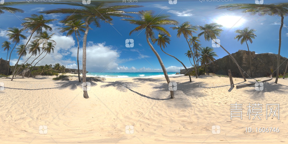户外沙滩HDR贴图贴图下载【ID:1606746】