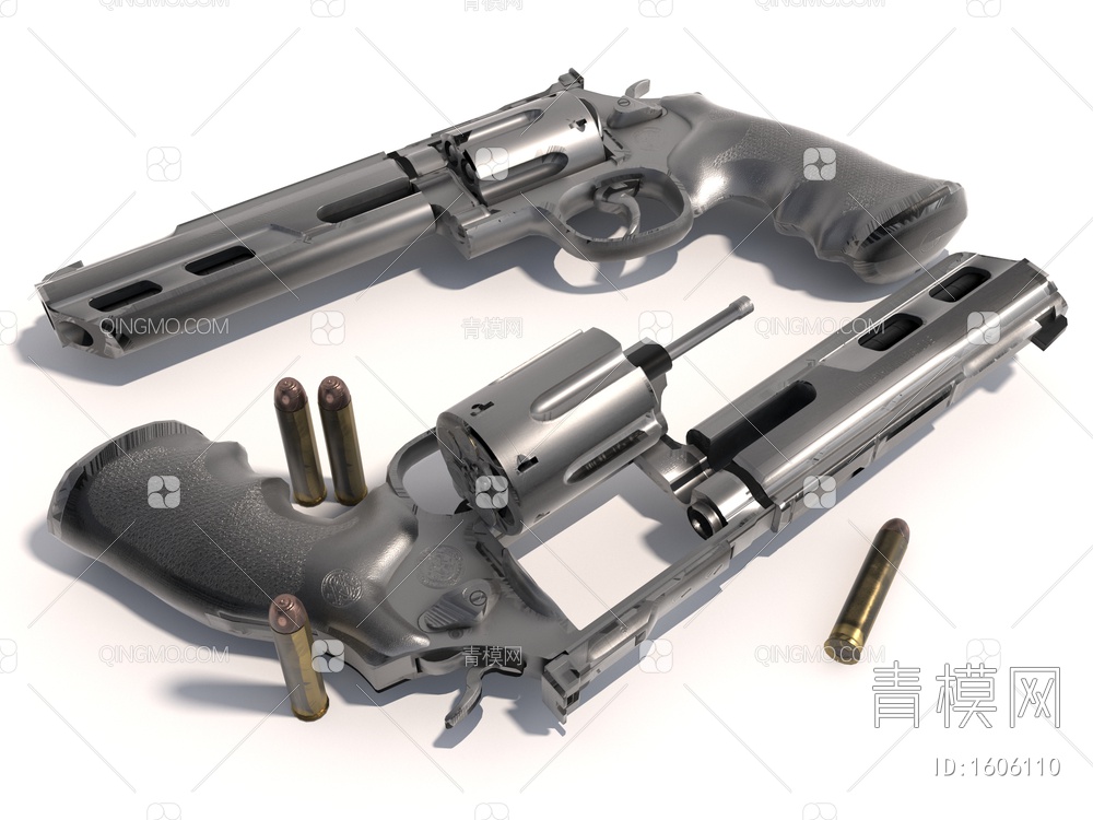 枪械3D模型下载【ID:1606110】