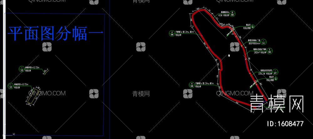 乡村振兴景观 施工图 概念方案【ID:1608477】