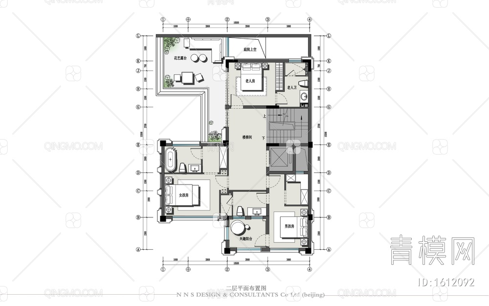 五层别墅室内施工详图+效果图+材料表 家装 豪宅 私宅 别墅 洋房 样板房【ID:1612092】