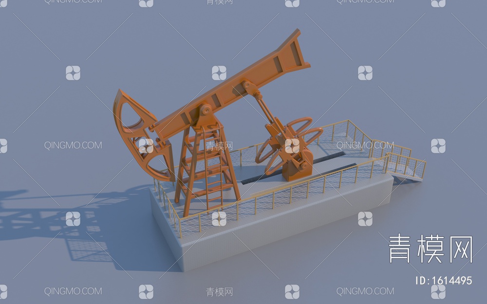 石油井架3D模型下载【ID:1614495】