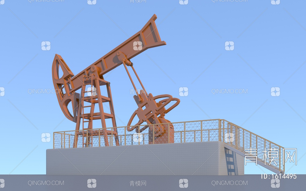石油井架3D模型下载【ID:1614495】