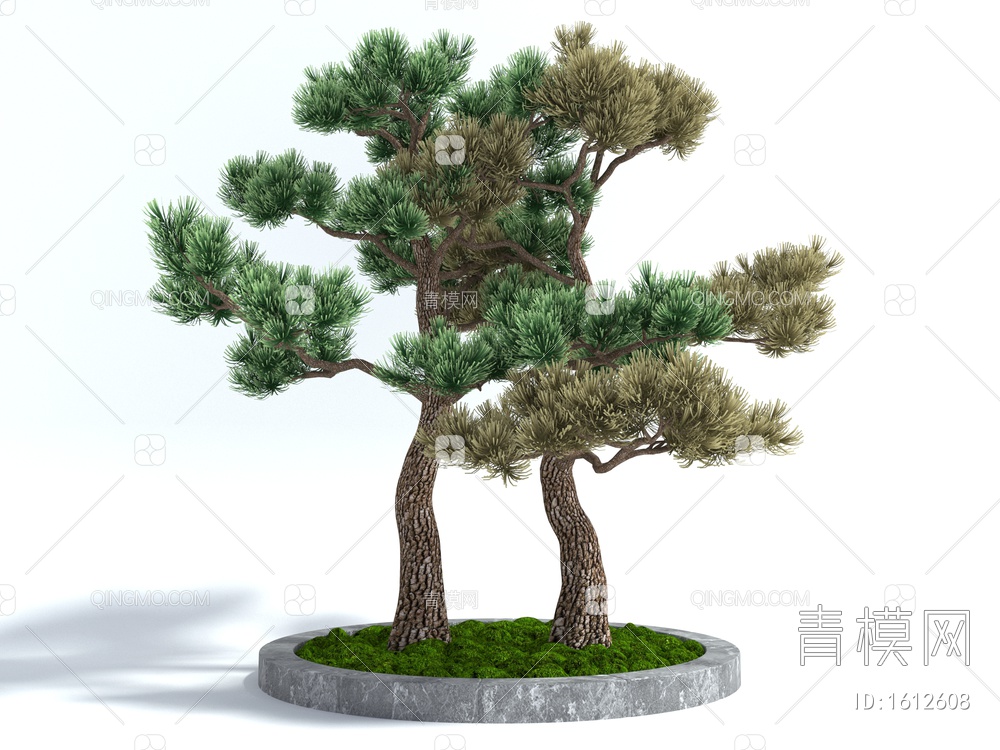 景观树3D模型下载【ID:1612608】