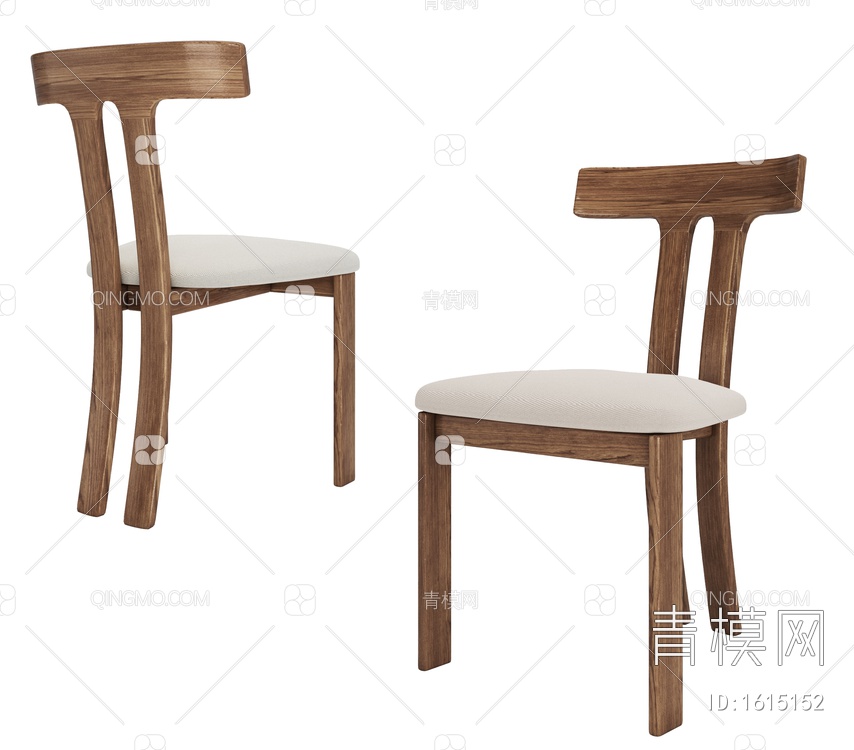 单椅3D模型下载【ID:1615152】