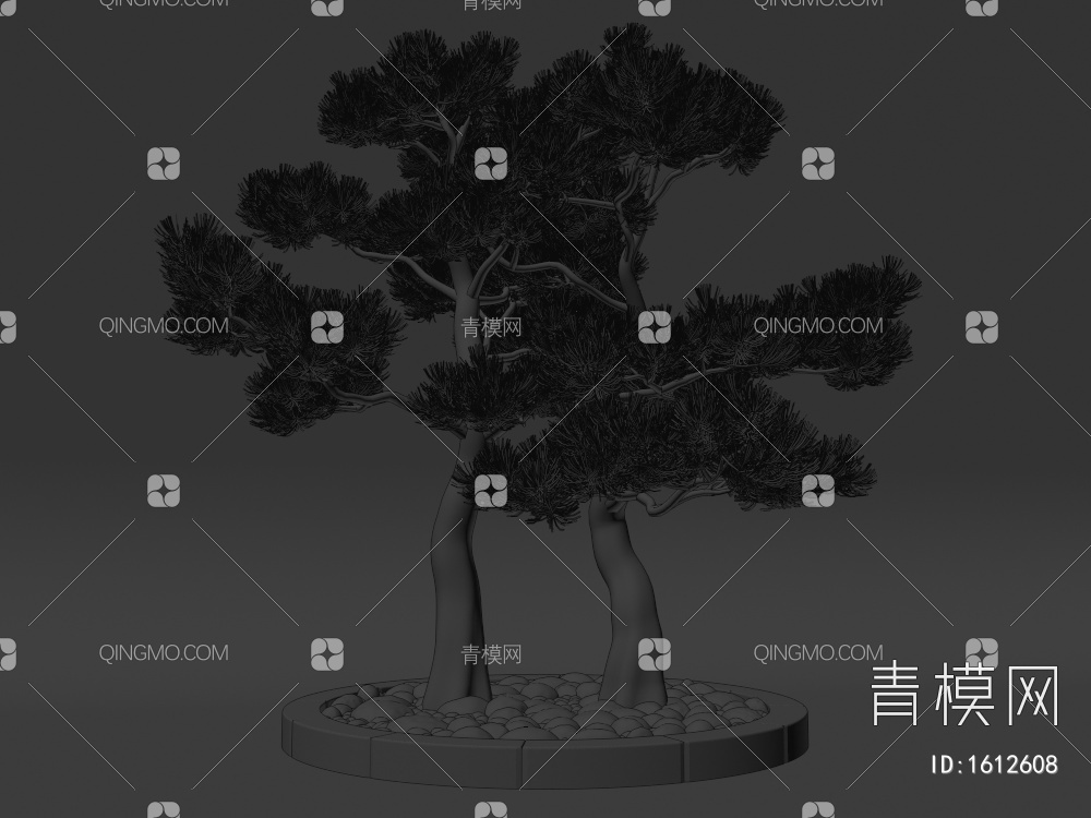 景观树3D模型下载【ID:1612608】