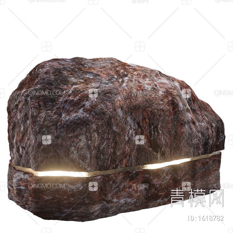 Menhir 假石头街边照明3D模型下载【ID:1618782】