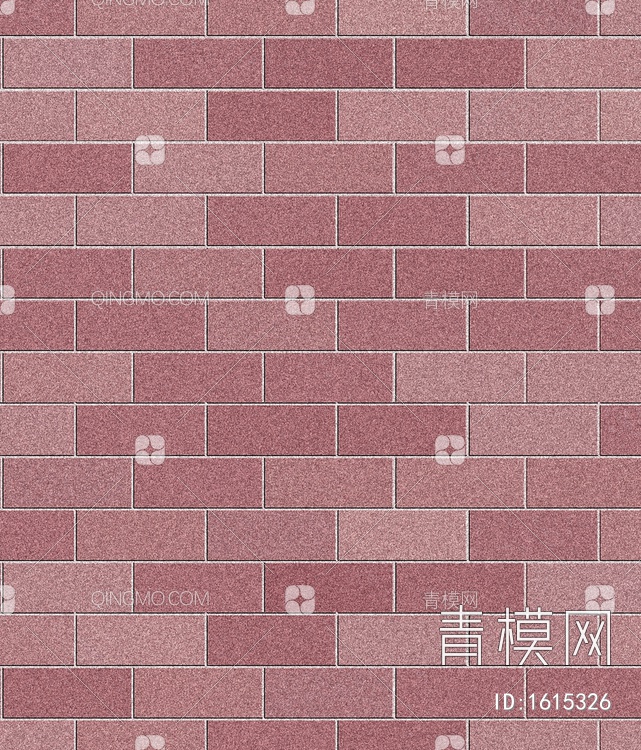 室外墙面红砖瓷砖马赛克瓷砖杂色贴图下载【ID:1615326】