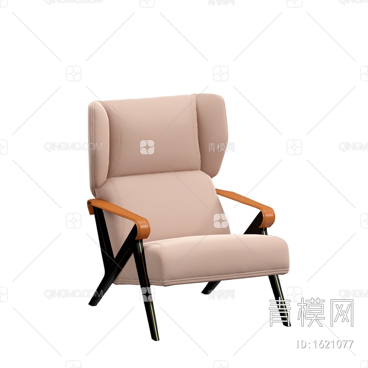 休闲椅3D模型下载【ID:1621077】