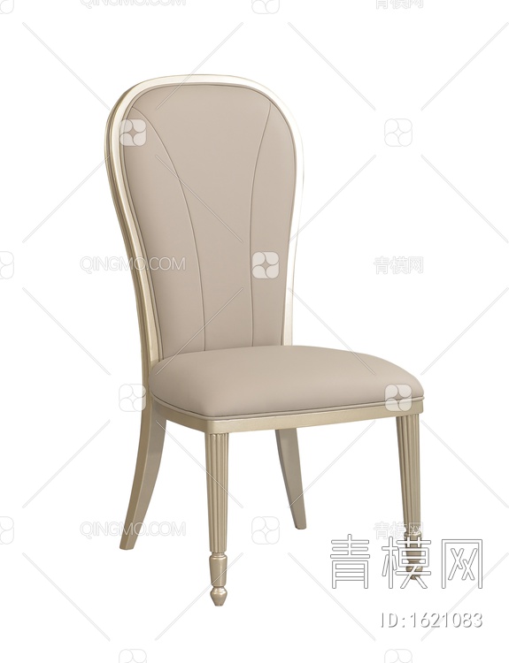 餐椅3D模型下载【ID:1621083】