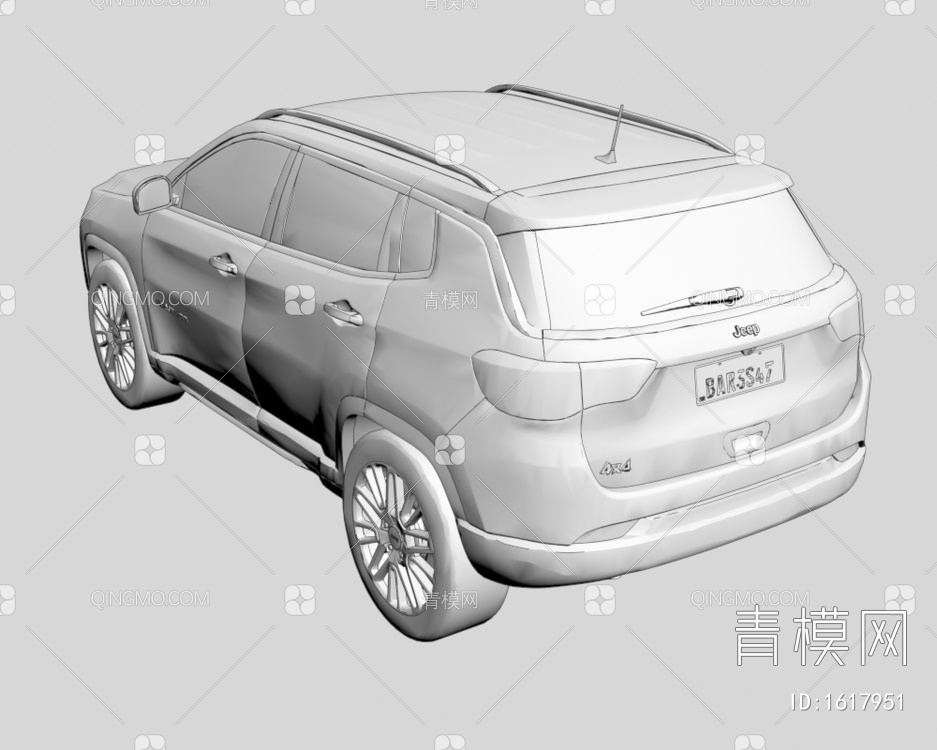 2023款Jeep指南者3D模型下载【ID:1617951】